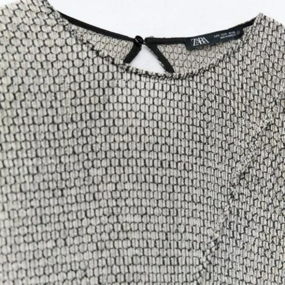 ZARA PRONOUNCED SEAM MIDI DRESS - Picture 11 of 15